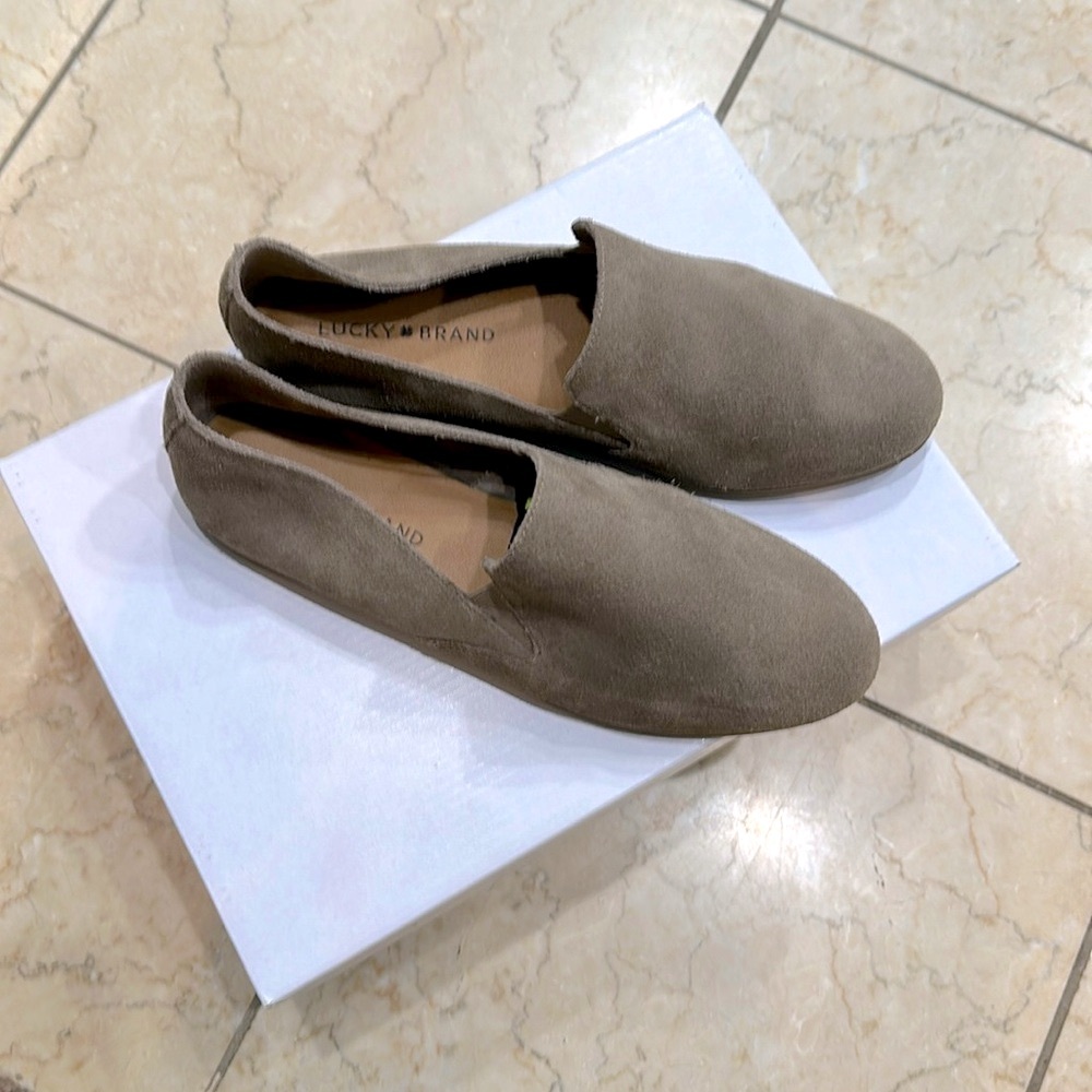 Lucky Brand suede loafers